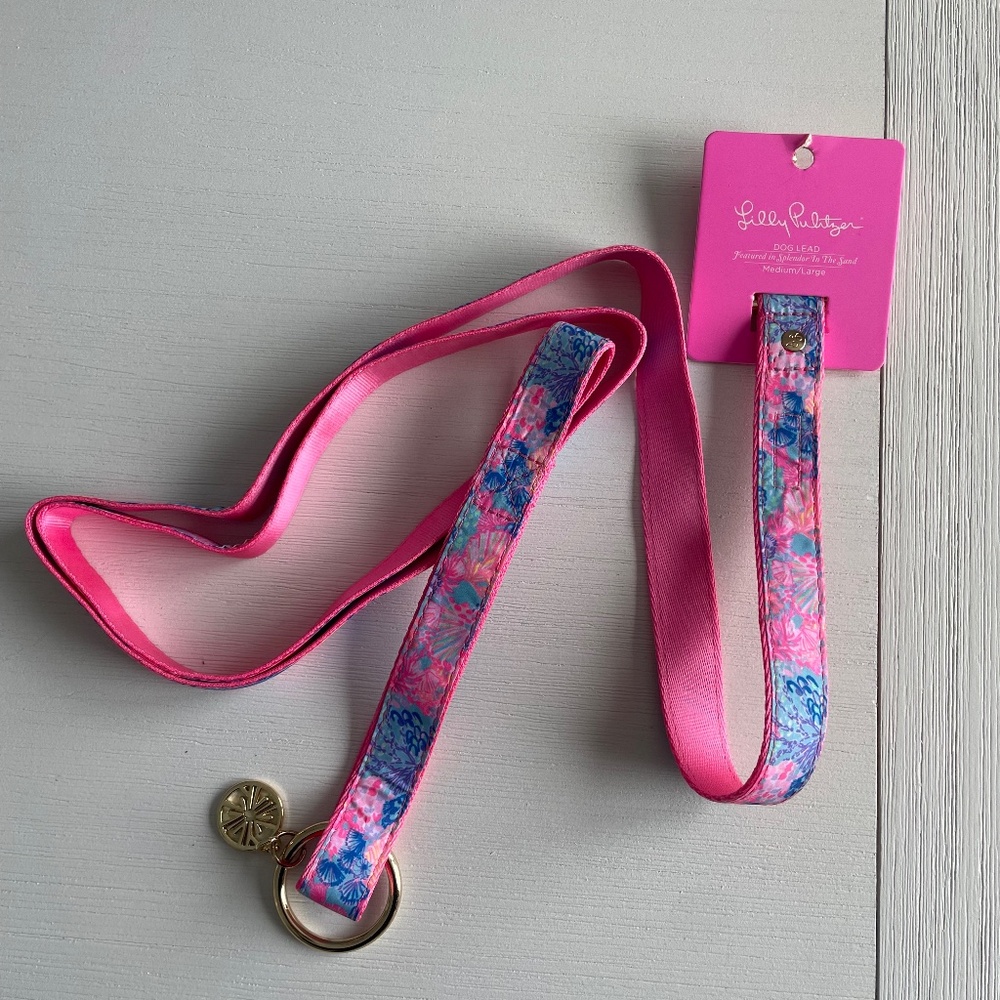 Lilly Pulitzer Dog Lead/Dog Leash, Medium/Large